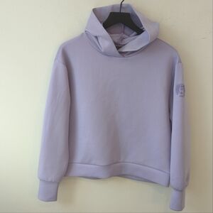Foray Golf Lavender Athletic Scuba Hoodie Sweatshirt Size Medium